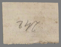 L 01421
<br/>
Label met opschrift
<br/>
<em>Escher von der Linth, Johannes Conrad (1767-1823)</em>